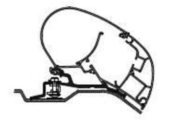 Adapter til Prostor Markise 600/350 til Duc.07, 3 enkeltplader