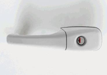 Zadi udvendigt håndtag CARAVAN højre Fiat hvid