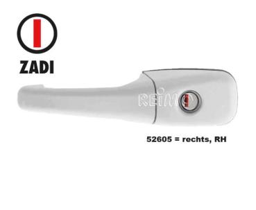 Preview: Zadi udvendigt håndtag CARAVAN højre Fiat hvid