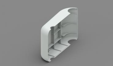 Fiamma afdækning udenfor Lift 77 hvid