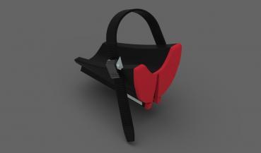 Fiamma låseblok Rail Premium sort venstre