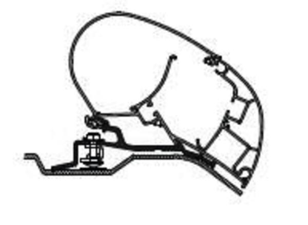 Adapter til Prostor Markise 600/350 til Duc.07, 3 enkeltplader