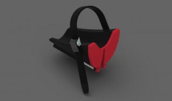 Fiamma låseblok Rail Premium sort venstre