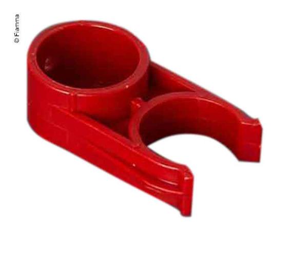 Fiamma plastikklemme 33mm rød